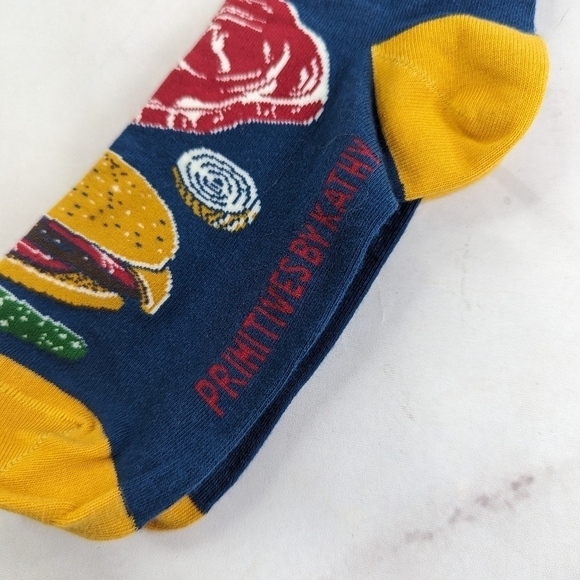 Primitives by Kathy Socks for Women Awesome Grill Master Cheeseburger Beer - Picture 3 of 7